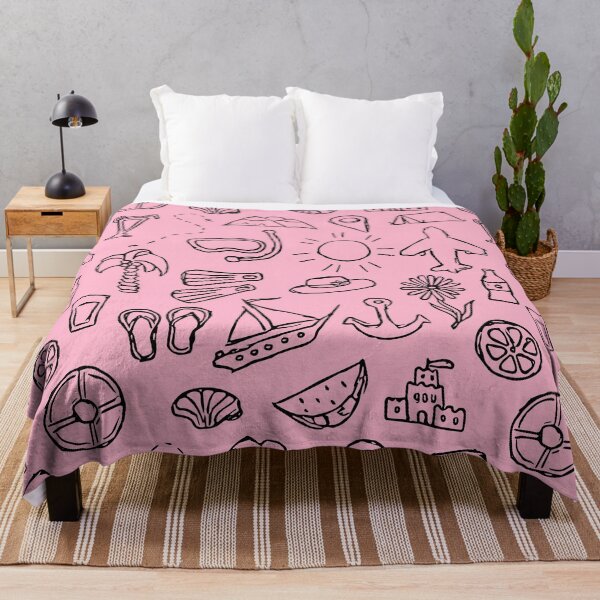 Item preview, Baby Pink Vacation Pattern. designed and sold by ARichArts.