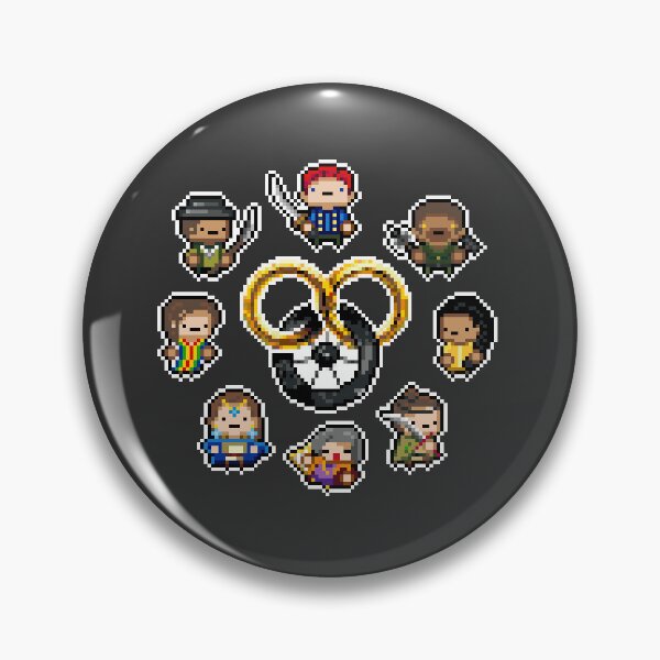 Item preview, Emond's Field Crew and Wheel of Time Symbol Pixel Art designed and sold by PixelShoppe.