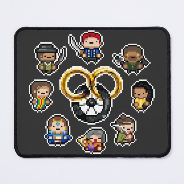 Item preview, Emond's Field Crew and Wheel of Time Symbol Pixel Art designed and sold by PixelShoppe.