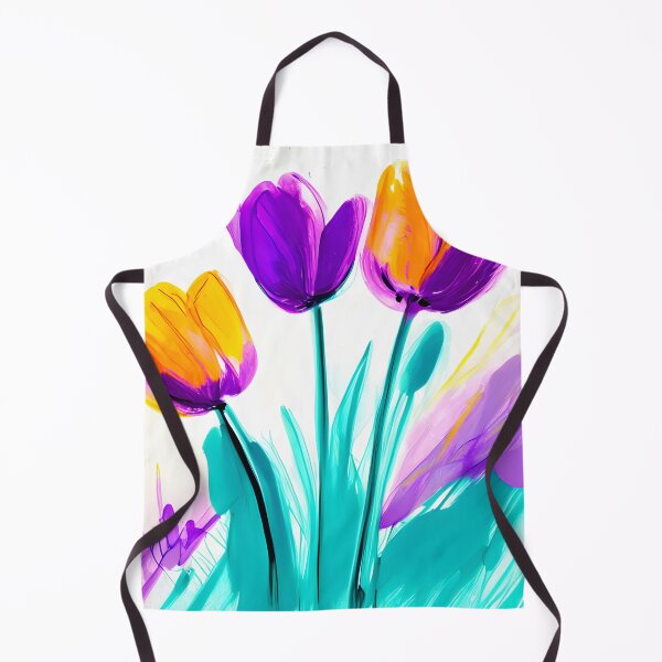 Item preview, Abstract Watercolor Flowers Maximalist – Tulips Watercolor designed and sold by Lannanun.