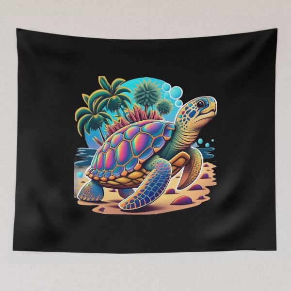 Item preview, Tortuga marina holográfica designed and sold by Graphics Galore.