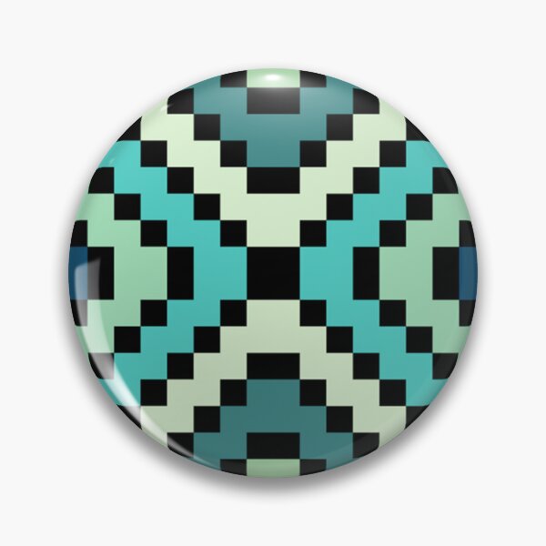 Item preview, Pixel green classic pattern designed and sold by 16artypixels.