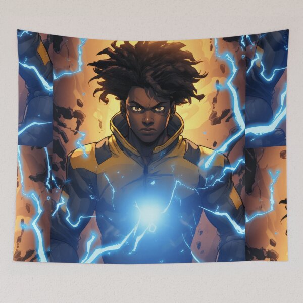 Item preview, Superhero Storm: Animated Power Poster designed and sold by Piotrek0001.