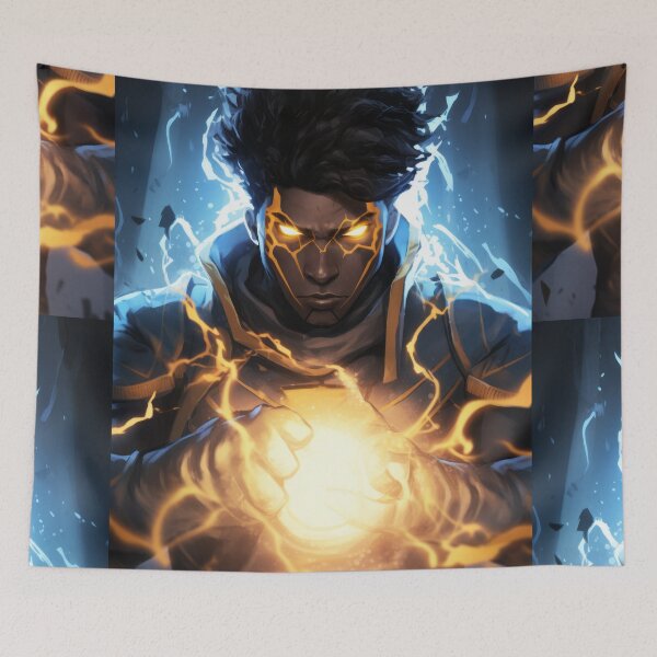 Item preview, Superhero Storm: Animated Power Poster designed and sold by Piotrek0001.