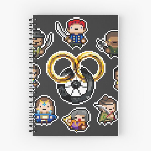 Item preview, Emond's Field Crew and Wheel of Time Symbol Pixel Art designed and sold by PixelShoppe.