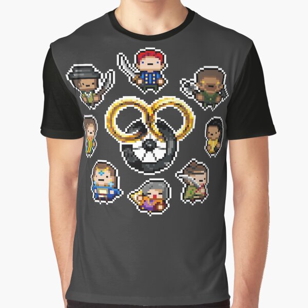 Artikel-Vorschau von Emonds Feldmannschaft und Rad der Zeit-Symbol-Pixelkunst, designt und verkauft von PixelShoppe.