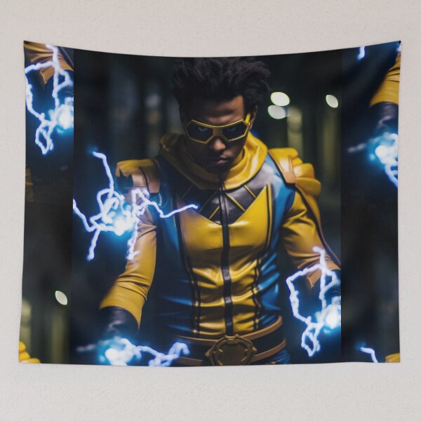 Item preview, Superhero Storm: Animated Power Poster designed and sold by Piotrek0001.