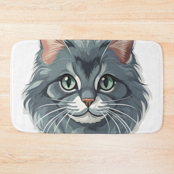 Item preview, Gray cat sticker designed and sold by windylize.