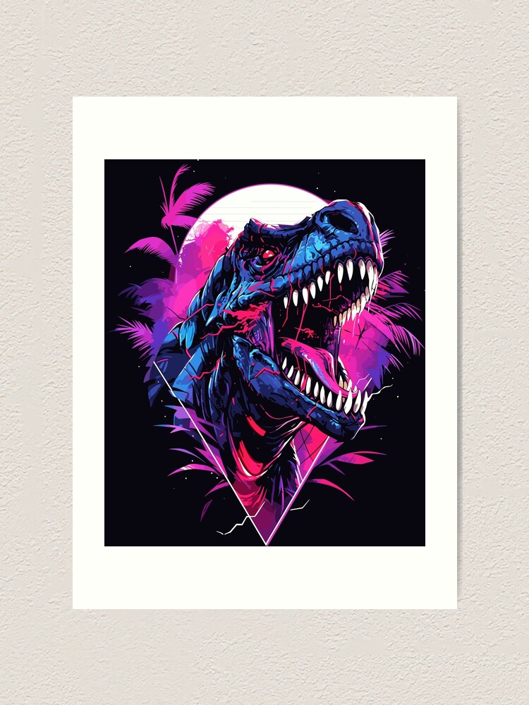 Synthwave T-Rex