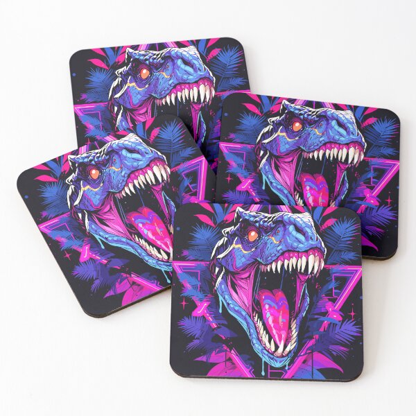 Item preview, Synthwave Raptor designed and sold by crula.