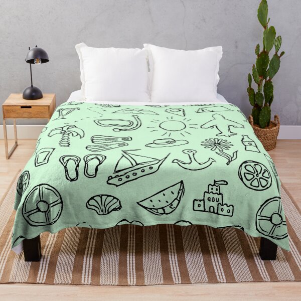 Item preview, Snowy Mint Vacation Pattern. designed and sold by ARichArts.