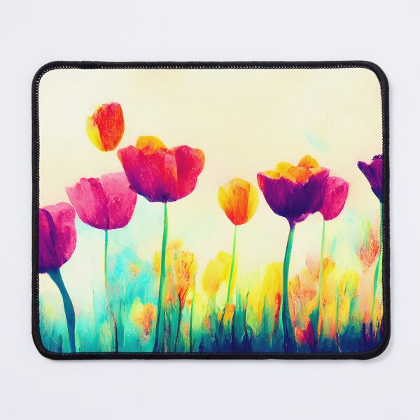Item preview, Abstract Watercolor Flowers Maximalist – Tulips Watercolor designed and sold by Lannanun.