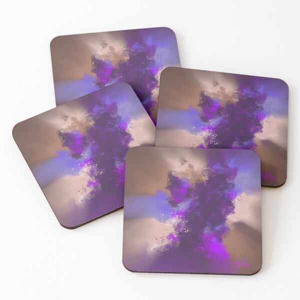 Item preview, Lost In Passion - Beige Violet Blue Burnt Sienna Abstract designed and sold by Joey Santiago.