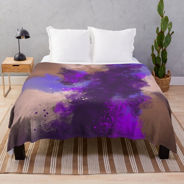 Item preview, Lost In Passion - Beige Violet Blue Burnt Sienna Abstract designed and sold by Joey Santiago.