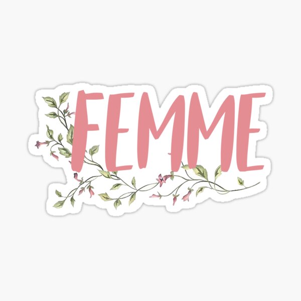 femme Sticker