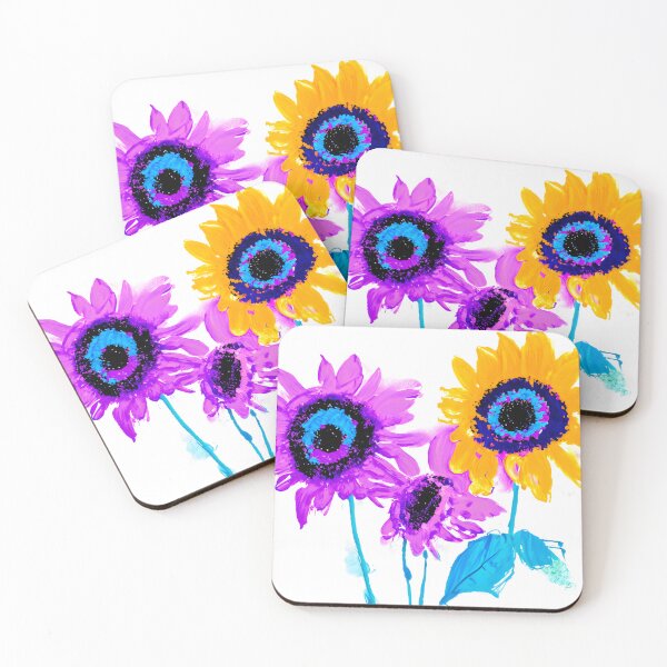 Item preview, Abstract  Watercolor Flowers Maximalist – Sunflowers  Watercolor designed and sold by Lannanun.