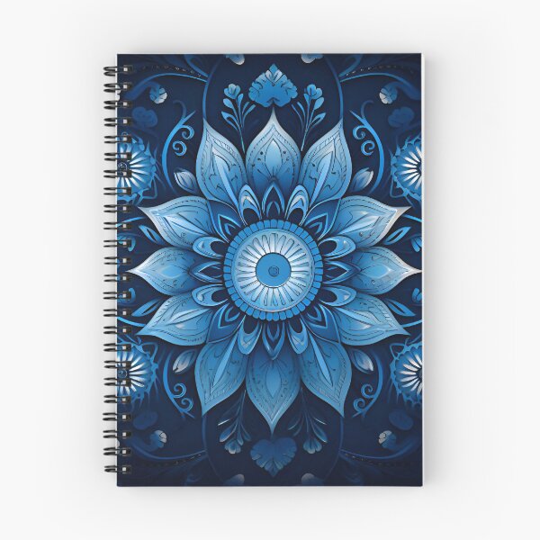 Item preview, Blue Lotus Mandala designed and sold by Shinzomaru.