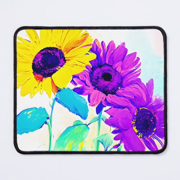 Item preview, Abstract Watercolor Flowers Maximalist – Sunflowers Watercolor designed and sold by Lannanun.