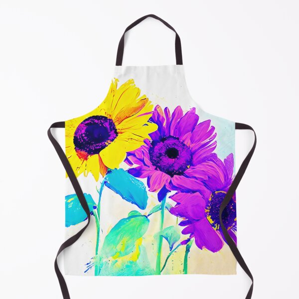 Item preview, Abstract Watercolor Flowers Maximalist – Sunflowers Watercolor designed and sold by Lannanun.