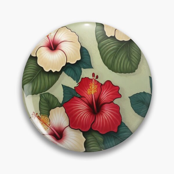 Item preview, patterns flowers hibiscus designed and sold by NameOne.
