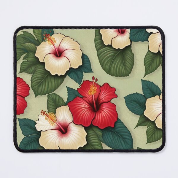 Item preview, patterns flowers hibiscus designed and sold by NameOne.