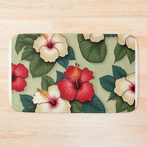 Item preview, patterns flowers hibiscus designed and sold by NameOne.