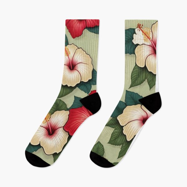 Item preview, patterns flowers hibiscus designed and sold by NameOne.