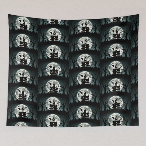 Item preview, Moonlit Haunted Manor designed and sold by Talorth.