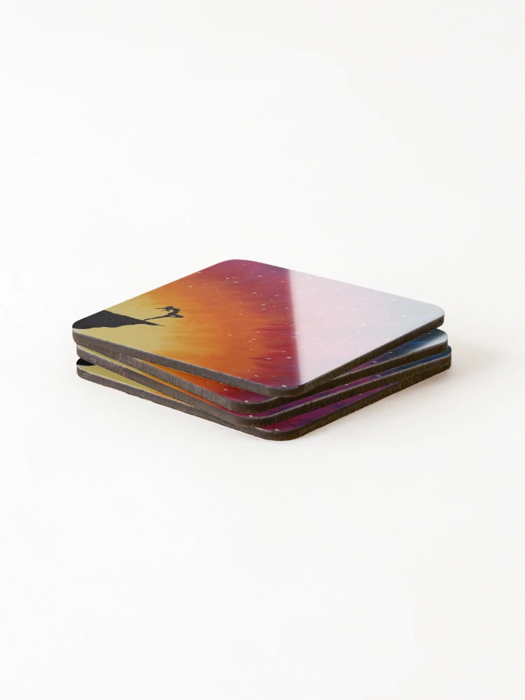 Thumbnail 4 of 5, Coasters (Set of 4), Explosion designed and sold by OutJsWindow.