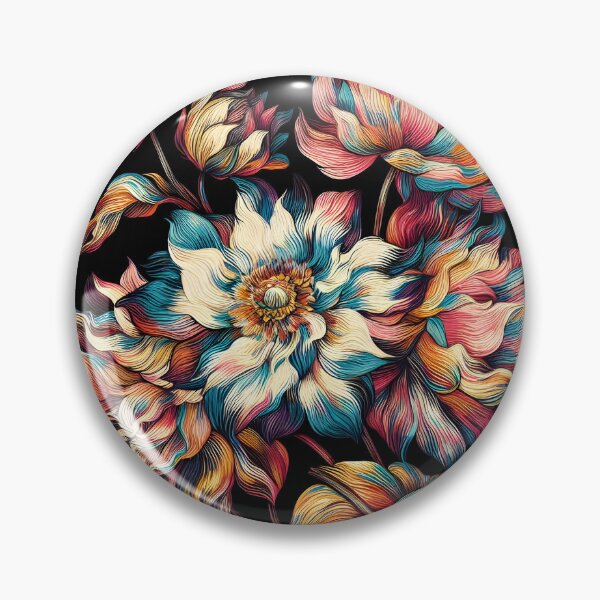 Item preview, Impressionist Flower Arrangement designed and sold by Humbugle.