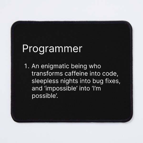 Item preview, Funny Programmer Definition designed and sold by Ananas artist.