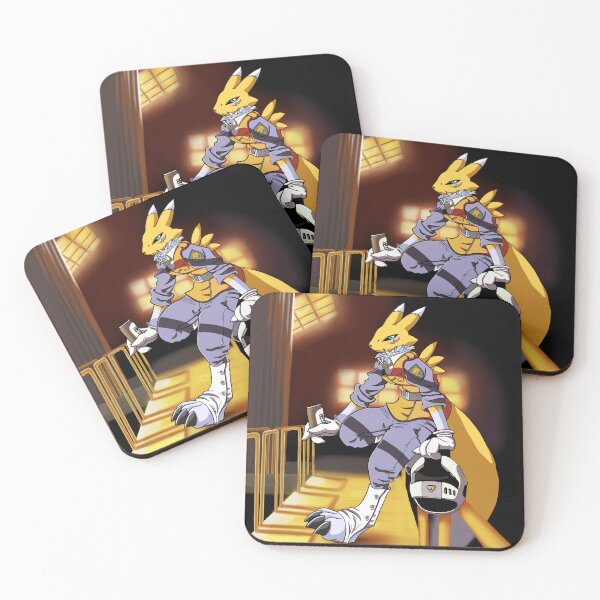 Item preview, Labor Patrol Renamon designed and sold by Dozerguy.
