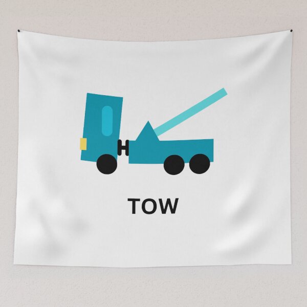 Item preview, tow truck blue theme v2 designed and sold by fishpressink.