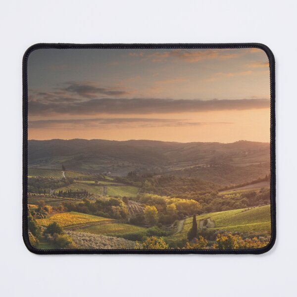 Item preview, Panzano in Chianti landscape at sunset. Tuscany, Italy designed and sold by Stefano Orazzini.