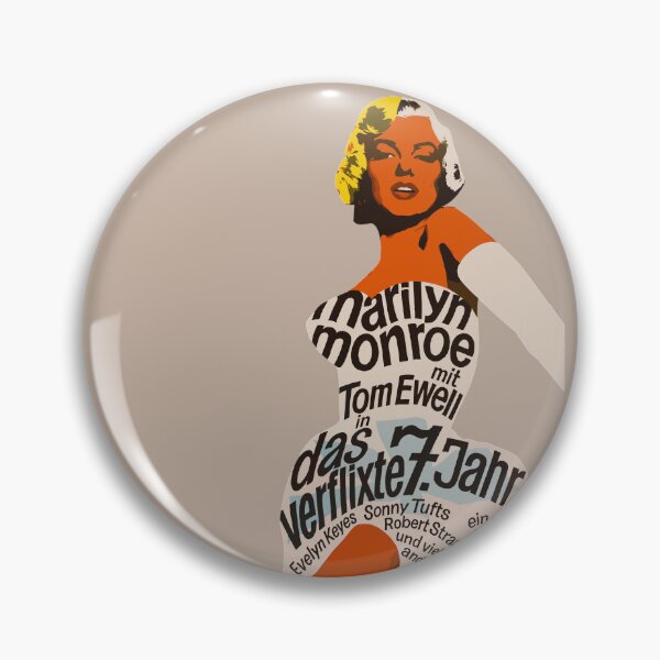 Item preview, The Seven Year Itch - Vintage Marilyn Graphic designed and sold by blackink-design.