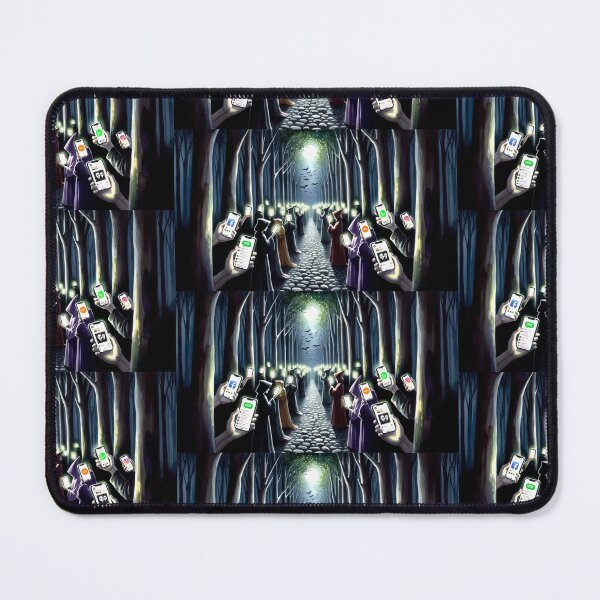 Item preview, Eerie Smartphone-lit Forest designed and sold by Talorth.