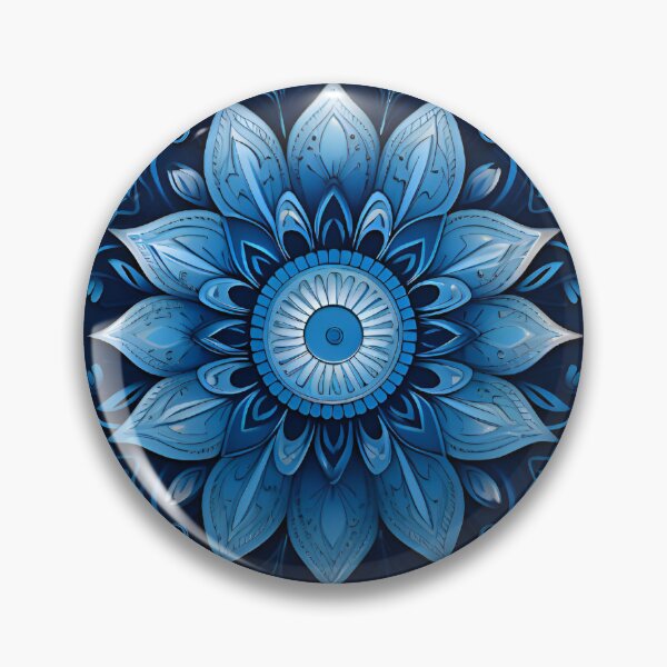 Item preview, Blue Lotus Mandala designed and sold by Shinzomaru.