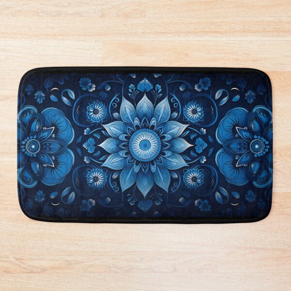 Item preview, Blue Lotus Mandala designed and sold by Shinzomaru.