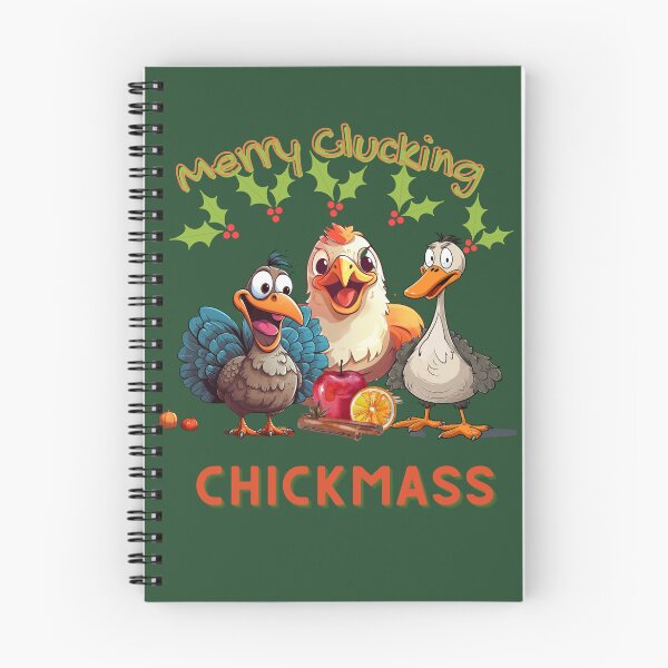 Item preview, Merry Clucking Chickmass designed and sold by Ellimade.