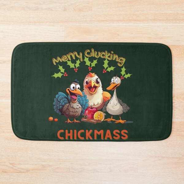 Item preview, Merry Clucking Chickmass designed and sold by Ellimade.