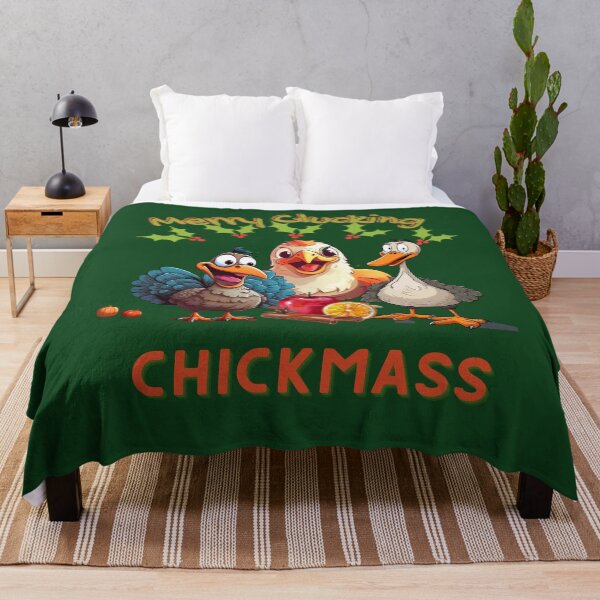 Item preview, Merry Clucking Chickmass designed and sold by Ellimade.