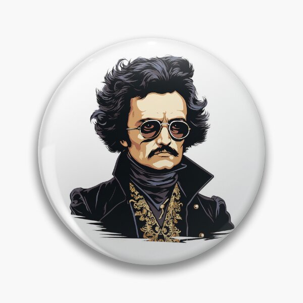 Item preview, Edgar Allen Poe, You Handsome Devil designed and sold by BadaBlingLtd21.