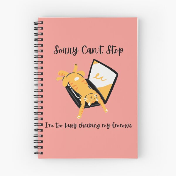 Item preview, Cat on a Laptop - Sorry I'm too busy checking my Emeows  designed and sold by Densgems.