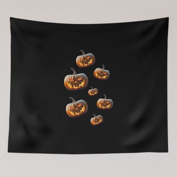 Item preview, Scary, funny pumpkin pattern, pumpkin texture designed and sold by kreafox.