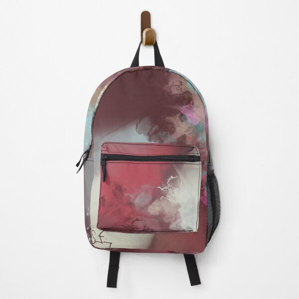 Item preview, Landslide - Rose Burgundy White Blue Abstract designed and sold by Joey Santiago.