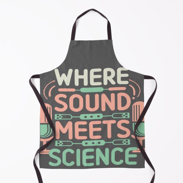 Item preview, "Where Sound Meets Science" designed and sold by techcrewessenti.