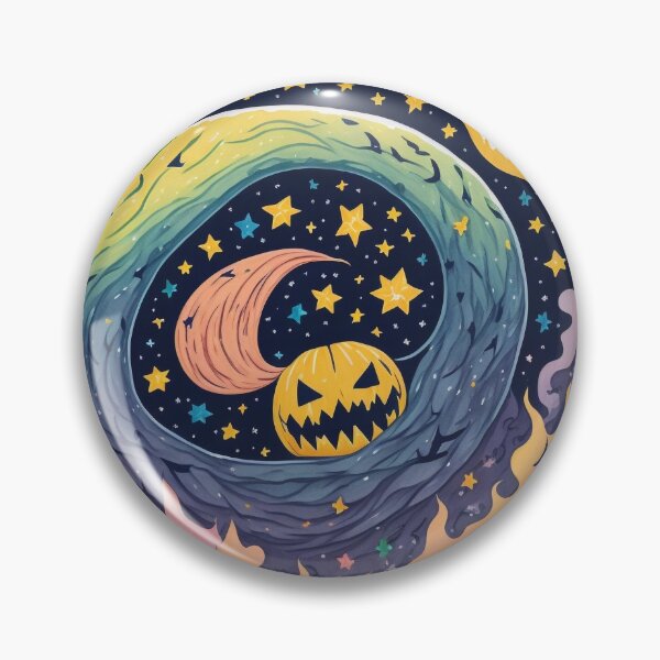 Item preview, Halloween pumpkin bat night designed and sold by AQuirkyApple.