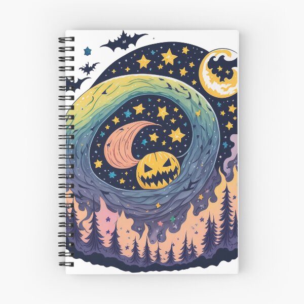 Item preview, Halloween pumpkin bat night designed and sold by AQuirkyApple.