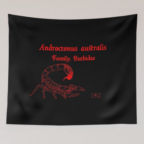 Item preview, Androctonus australis (red) designed and sold by DavidNeffArt.