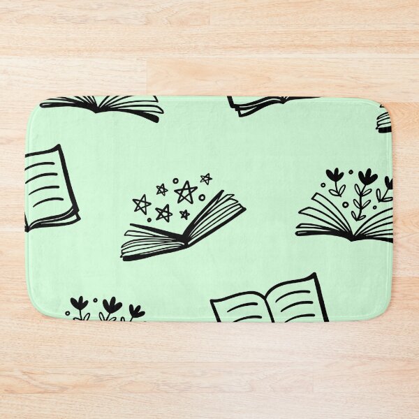 Item preview, Snowy Mint Books Pattern. designed and sold by ARichArts.